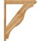 Ekena Millwork Funston Arts & Crafts Rough Sawn Outlooker, Western Red Cedar, 6"W x 36"D x 44"H OUT06X36X44FST03RWR - alternate 3